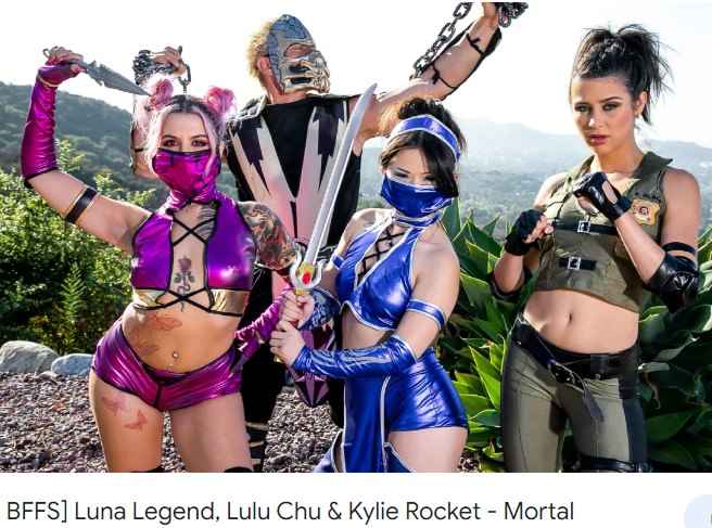 >Luna Legend,Lulu Chu,Kylie Rocket แต่งตัวบ้าเกมส์จนโดนเย็ดก่อนงานเริ่ม
