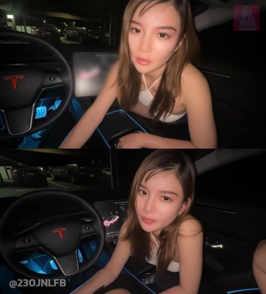 >NicoLove Cute Asian Sneaky Car ดูดผิดเกียร์เลียผิดจุด