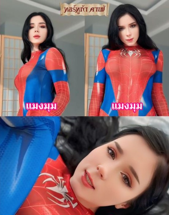 >ถึงเวลาเย็ดตูดแมงมุม Anal Fuck Lover Spider-Girl - Sweetie Fox