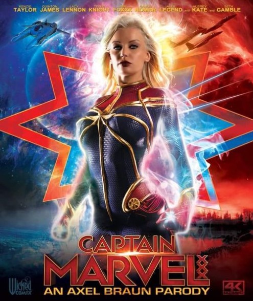 >หนังโป๊Parody ซุปเปอร์ฮีโร่สาว Captain Marvel xxx