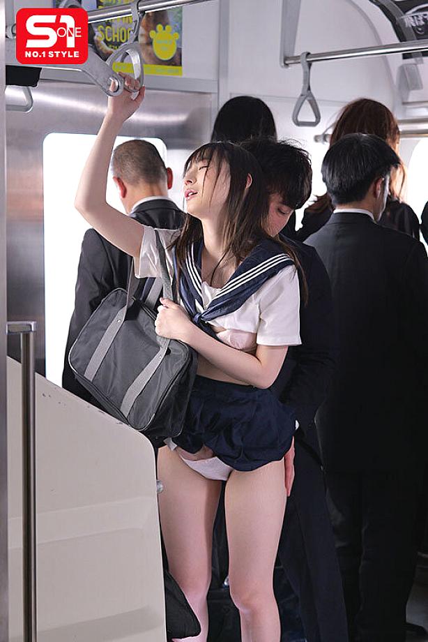>SONE-864 [Uncen] ไม่ขัดขืนโดนครูลวนลามบนรถไฟ Araki Kisora