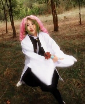 >สาวน้อยหน่วยพิฆาตอสูร Mitsuri Cosplay amatemure