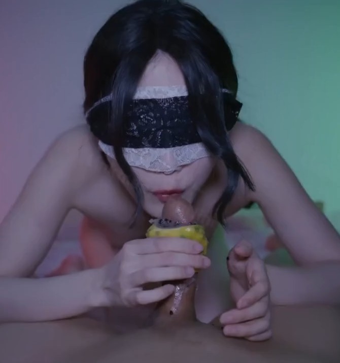 >ควยเสียบผลไม้ [ซับไทย] DogNine back with a semen-themed food